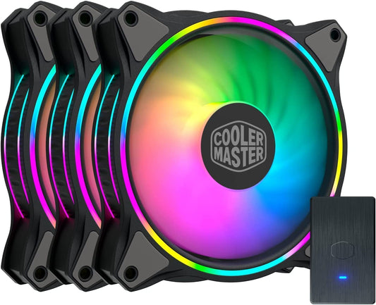 Cooler Master MasterFan MF120 Halo Cooling Fan - 3 Pack