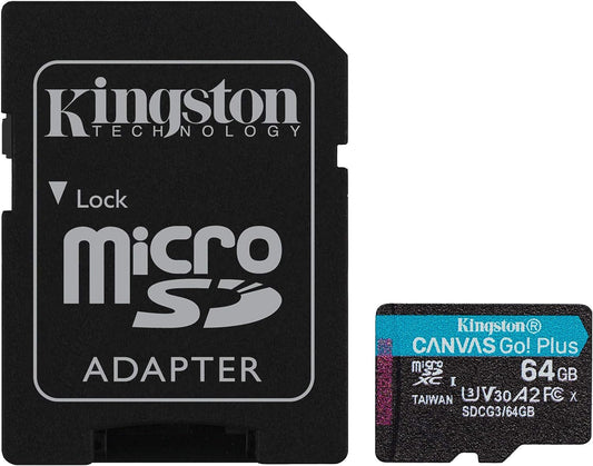 Kingston Canvas Go! Plus 64 GB Class 10/UHS-I