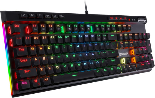 Redragon K580 VATA RGB LED Backlit Mechanical Gaming Keyboard with Macro