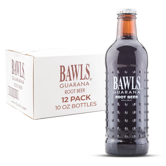 BAWLS Root Beer 10 oz 12 pack