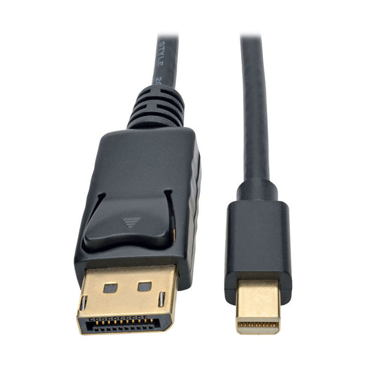 Tripp Lite Mini DisplayPort to DisplayPort 1.2 Adapter Cable 4K @ 60Hz 6ft