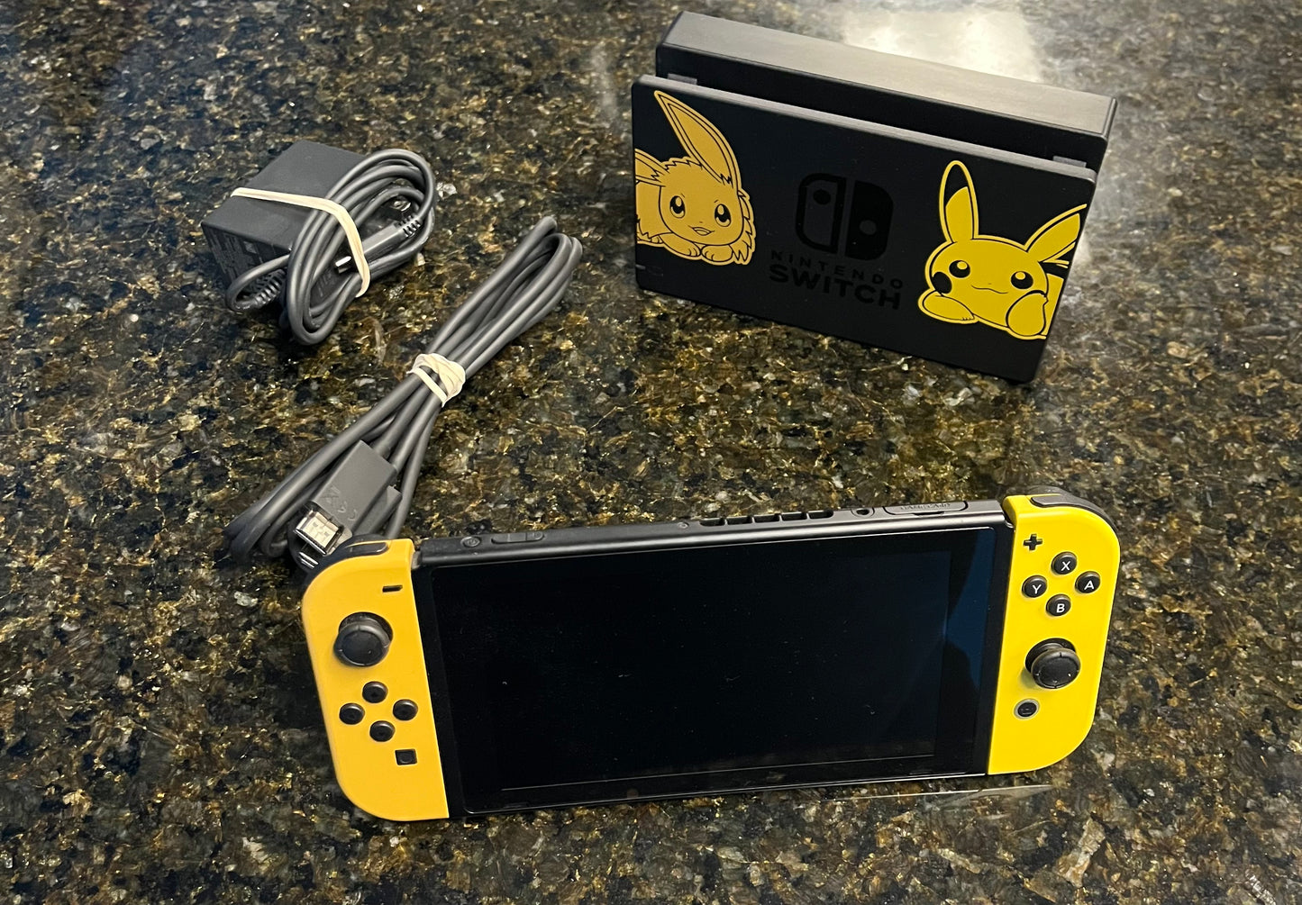 Nintendo switch Console - let’s go Pikachu edition ￼