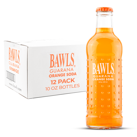 BAWLS Mandarin Orange 10 oz 12 pack